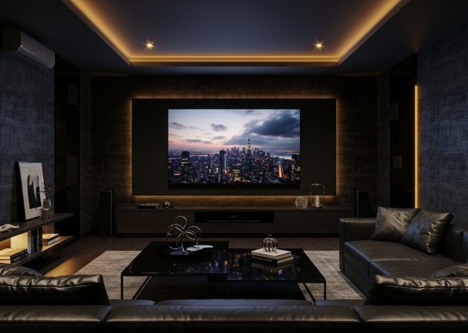 Stylish Entertainment with TV Mounting Vancouver