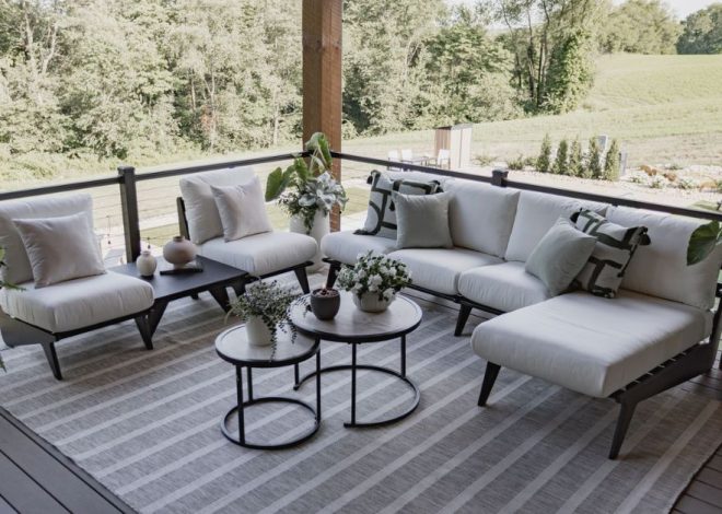Luxury Outdoor Furniture for Premium Outdoor Comfort